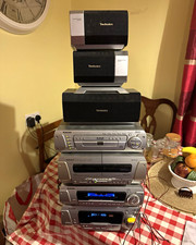 Technics SA-EH750 HiFi Separates System 5 DVD Changer Double Cassette