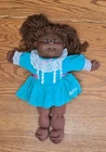 2004 Cabbage Patch Kids Doll PA-1 African American Braid Blue OG Outfit Signed