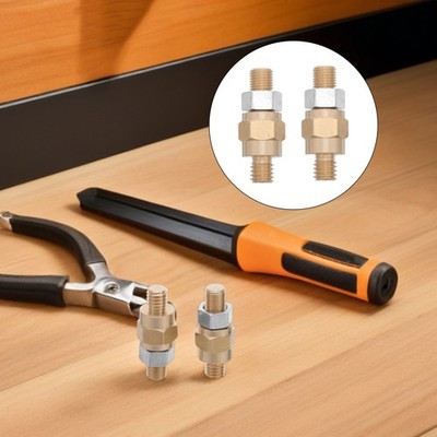 2 Pcs Batterieadapter Pfosten-oberverbinder Pluspol-Verbindungspunkt