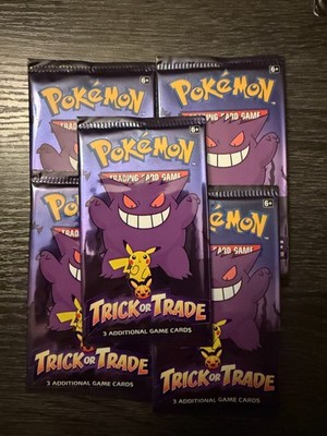 1x 2022 Trick or Trade Pokemon Booster Pack Sealed- New Unopened
