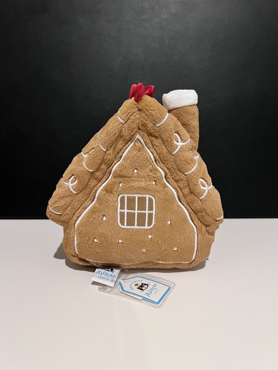 AUTHENTIC‼️ NWT Jellycat Amuseables Gingerbread House - FAST