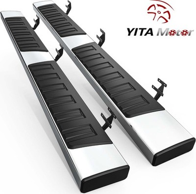 6'' Running Boards for 09-14 Ford F-150 Super Crew Cab Nerf Bars Side Step S/S