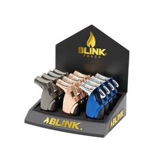 BLINK Deco Fresh Triple Flame Torch Lighter | 2 CT | Butane Refillable