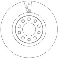 2X Bremsscheibe Vorderachse FüR Alfa Romeo Giulia