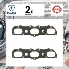 2x ORIGINAL® Elring Dichtung, Abgaskrümmer für Porsche BOXSTER 911 Cabriolet