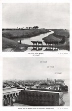 Eindr&uuml;cke von Bagdad - Irak Mesopotamien - 1917 - 1WK ~18x28cm