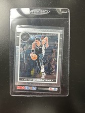 2024-25 Panini Nba Hoops - Victor Wembanyama #165 Premium Edition Silver Prizm