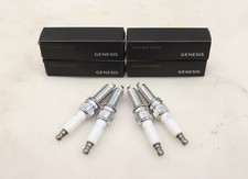 NEW OEM Spark Plugs Set of 4 1887011071 for Genesis G80 G90 5.0L 2017-2020