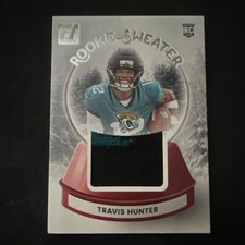Panini 2025 Donruss Rookie Sweater Travis Hunter Insert SWE-THR Jaguars NFL