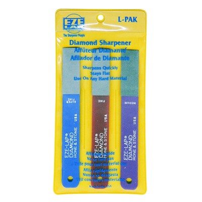 EZE-LAP EZLPACK-BRK Diamond Sharpener Set Asst