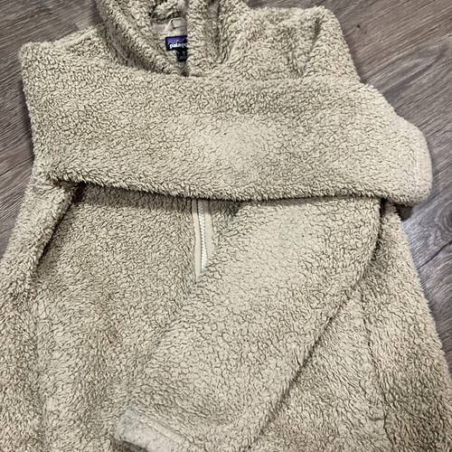 Girl’s Patagonia Los Gatos Size Medium 10 Hooded Full Zip Jacket Hooded Brown - Picture 5 of 6