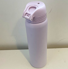 Ion8 Leakproof Flip Lock Water Bottle 1L White Plastic Sports Bottle