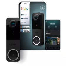 Secure Smart Wi-Fi Wired HD Video Doorbell Camera with Head-To-Toe Video, 2-Way