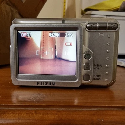 Fujifilm FinePix A Series A700 7.3MP Digital Camera - Silver (SHE).