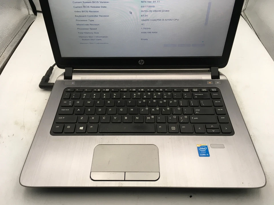 HP PROBOOK 440 G2 - BOOTS TO BIOS - INTEL I5 4210 - 4GB RAM -READ DESCRIPTION-BB - Image 3 of 4