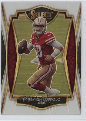 2020 Panini Select Premier Level White Prizm 15/35 Jimmy Garoppolo #117 6o3