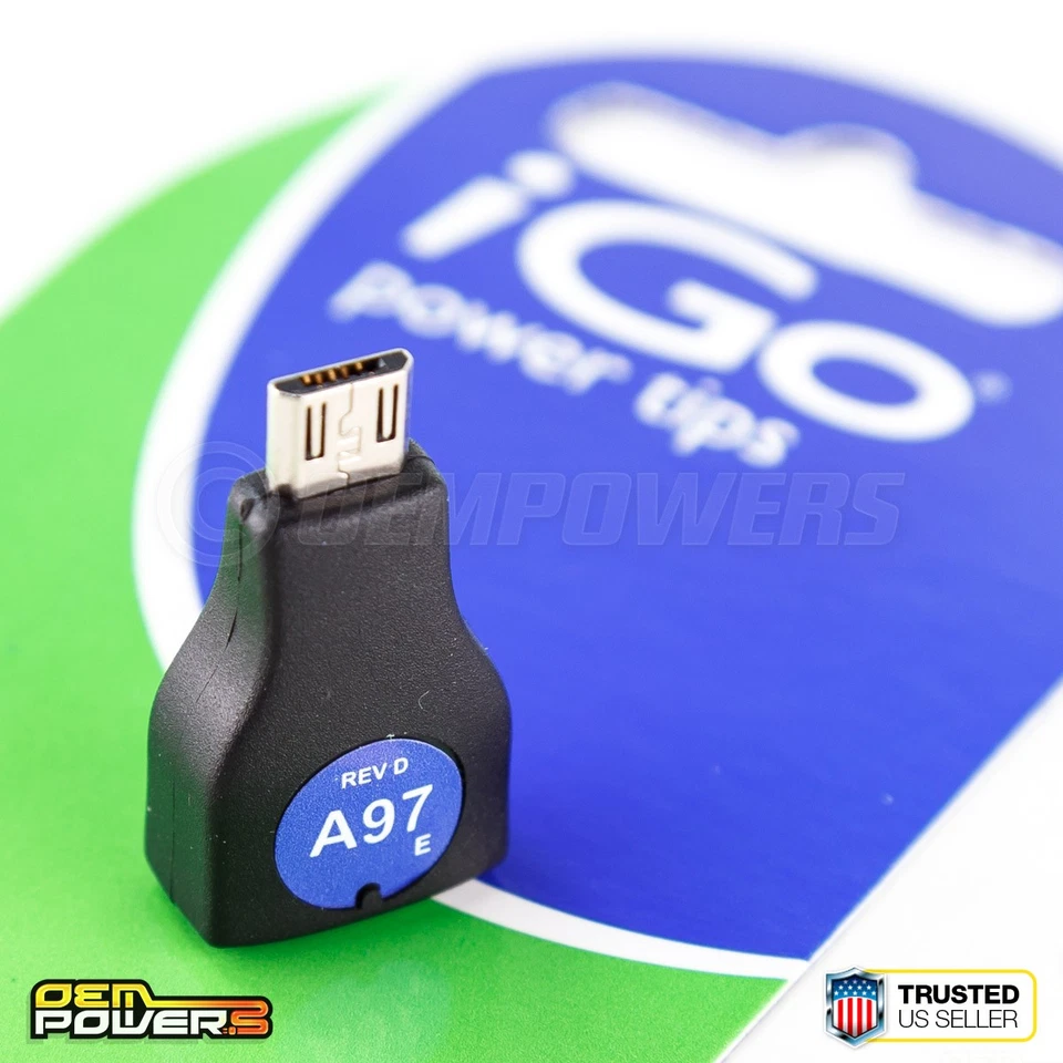 2 X iGo Charger Power Tip A97 Adapter for Micro USB Devices Tablets Cell Phones - Image 3 of 4