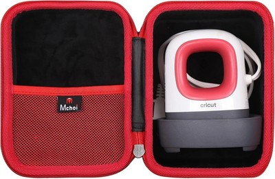 Cricut Easypress Mini Heat Press Case with Storage Bag - Black/Red Zipper