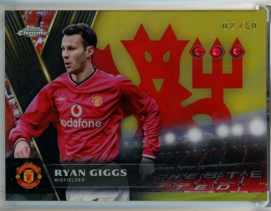 2024-25 Topps Chrome Deluxe Edition Manchester United Ryan Giggs