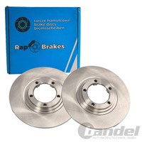 2X RAP Brakes Bremsscheiben 274Mm BelÜFtet Vorne Passend FüR Hyundai H-1 H100 |