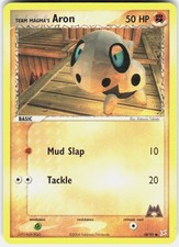 Pokemon TCG Team Magma's Aron Team Magma vs Team Aqua 58/95 Common LP