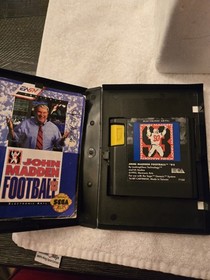 Sega Genesis 1 Console System Bundle (1602) + Original Box, AC Power & 2 Games