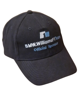 BMW Williams F1 Team Cap Formel 1 Allianz Official Sponsor Kappe Basecap NEU