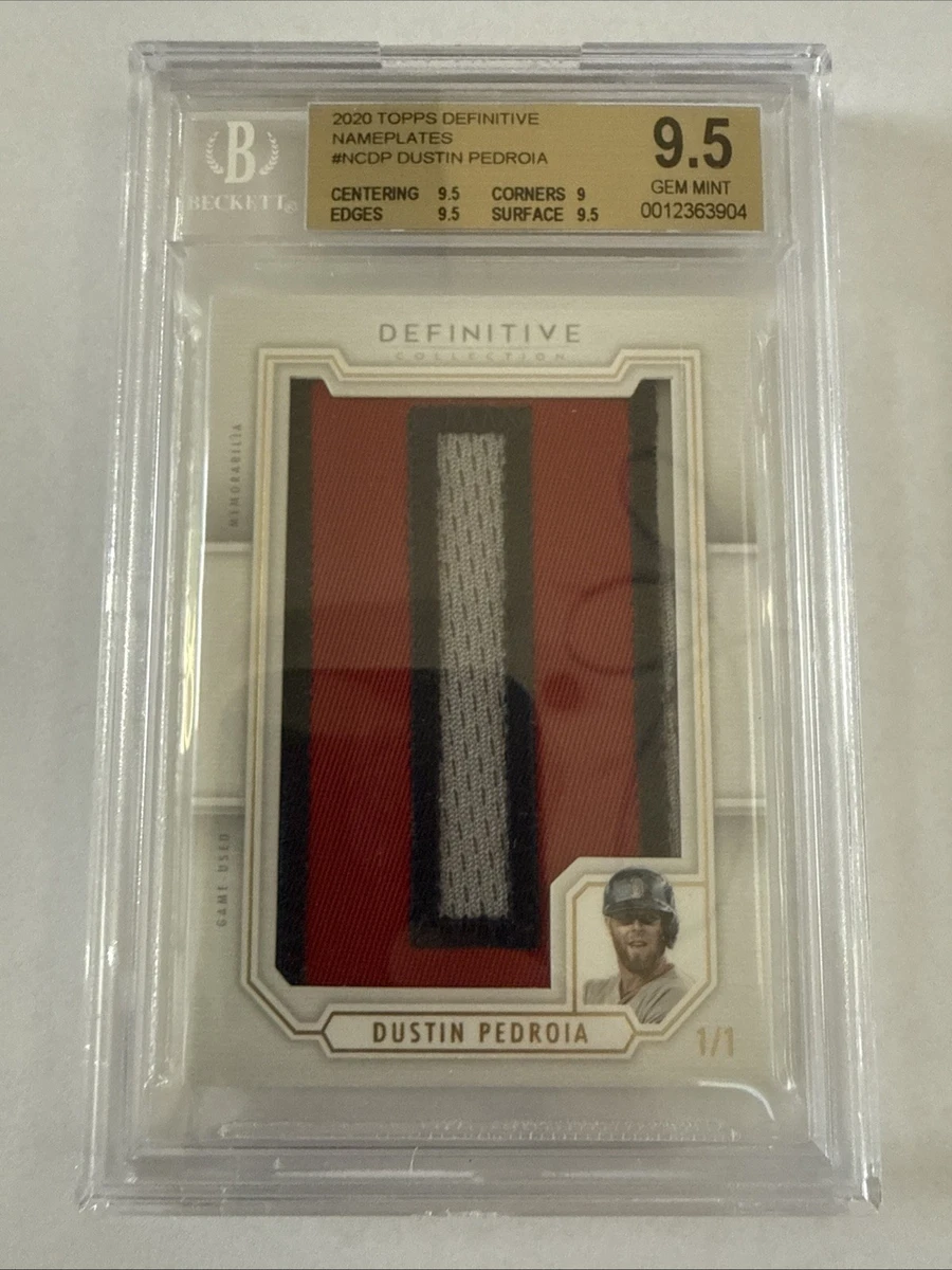 Dustin Pedroia Baseball Sports Trading Cards & Accessories