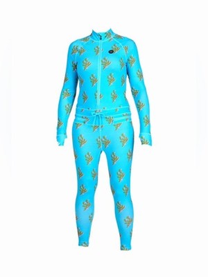 NWT Airblaster Horizon Sky Coral Hoodless Ninja Suit Size Medium Outdoor