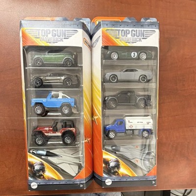 Matchbox Top Gun Maverick 1:64 Die-cast 5 Pack Cars 2 sets 