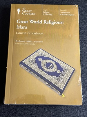The Great Courses Great World Religions Islam BOOK NEW sealed John Esposito