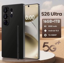 Global Unlocked S26 Ultra Smartphone 5G 7.3? 1TB Dual Sim