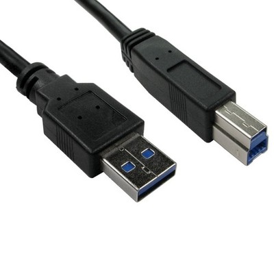 Kabel Direkt 5m USB 5Gbps Typ A M auf Typ B M Datenkabel