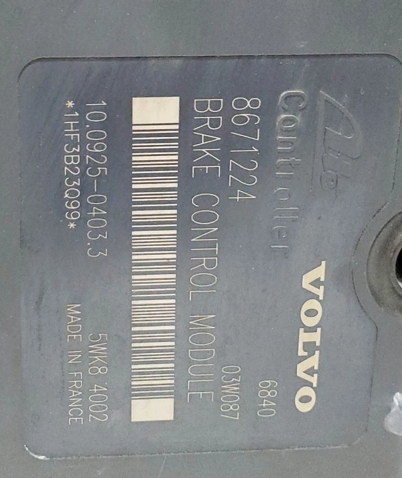 2003 2004 2005 2006 Volvo S80 OEM ABS bomba de freio antibloqueio P08671223 - Imagem 4 de 4