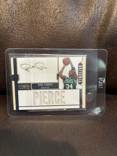 Paul Pierce 2010-2011 National Treasures PATCH AUTO /30