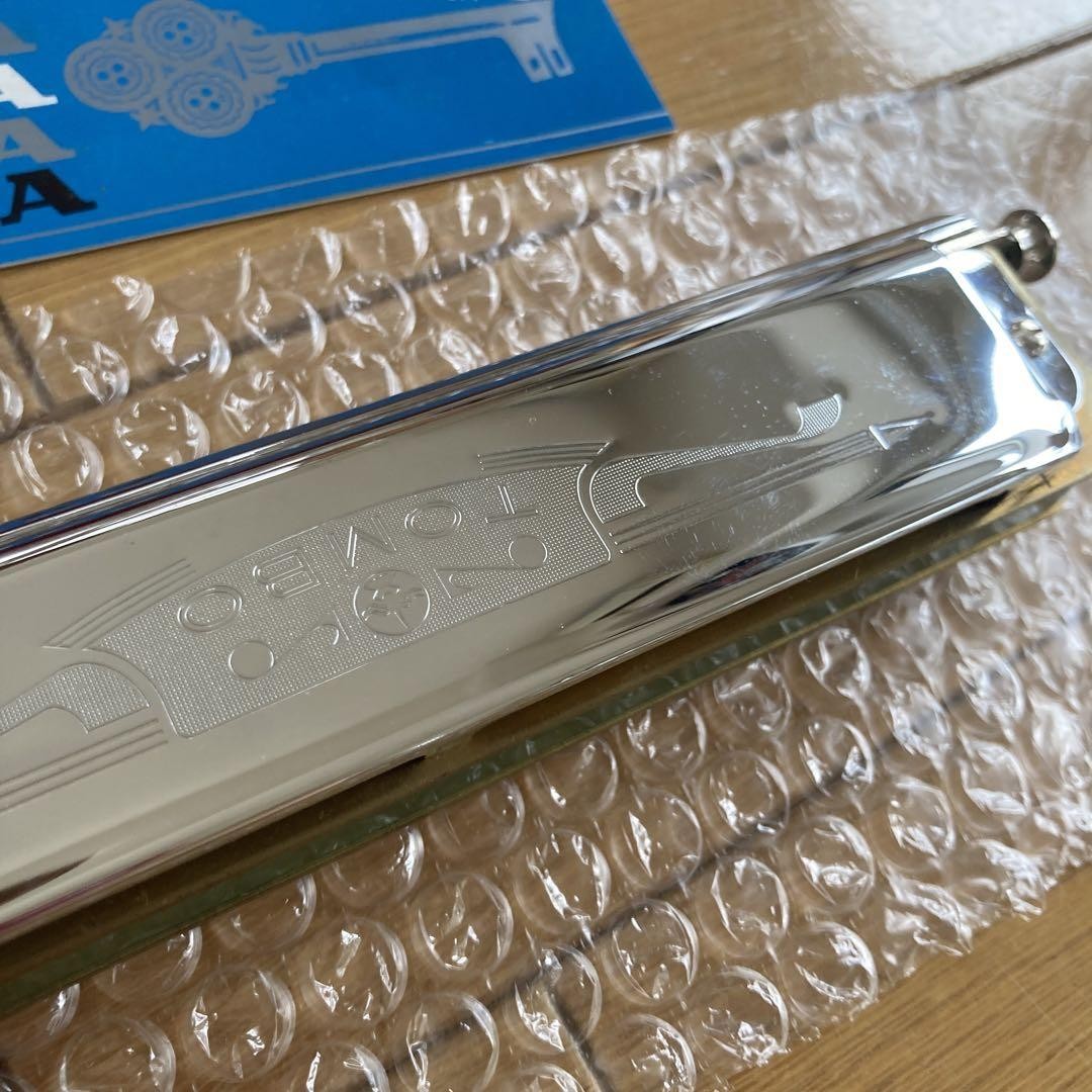 Tombo Unica Full Chromatic Harmonica Made in Japan Unused