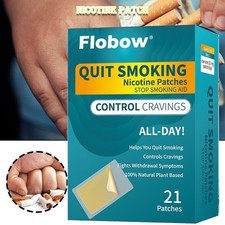 21Pcs Step 1 Quit Smoking Patches, Stop Smoking Aids Patches Helping Quit Patch