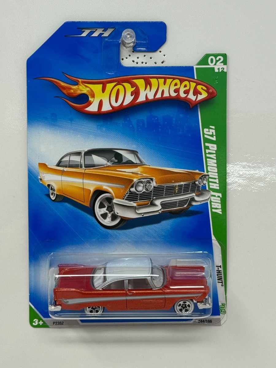 スーパートレジャーハント 57プリマスフューリー Hot Wheels Treasure Hunt T-Hunt 1957 Plymouth Fury 1:64 Diecast | eBay