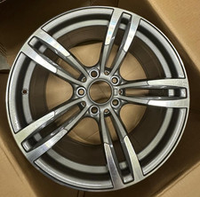 BMW Replica 18" Alloy Wheel 8.5J ET35 5x120 Ferric Grey Diamond Cut Refurbished