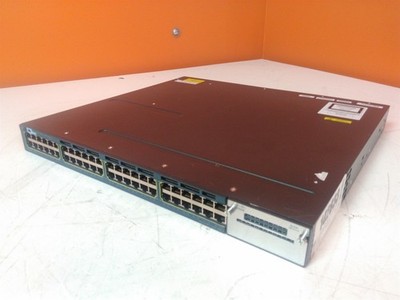 Cisco WS-C3560X-48P-L Catalyst 3560 X Series PoE+ Switch 2x PSU NO Fans See DESC