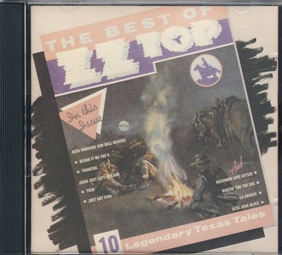 ZZ TOP: The Best Of ZZ Top - CD - ca. 1988 - guter Zustand - Hard Rock