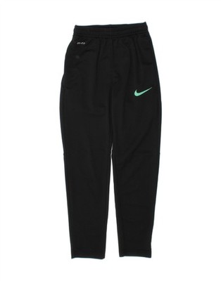 Nike Mädchen Dri Fit Trainingshose 8-9 Jahre Small schwarz Polyester XW08