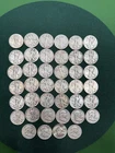 40 Silver Half Dollars, 32 Liberty And 8 Franklin, See Description