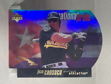 1998 Upper Deck #NP4 Jose Canseco National Pride Athletics Baseball Card