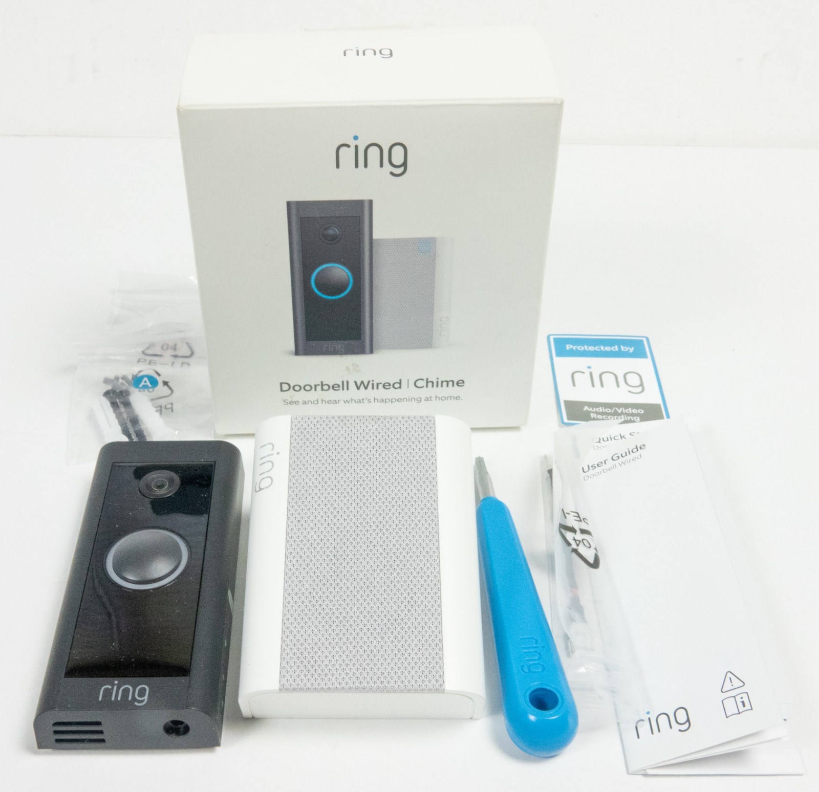 Ring Doorbell Wired - Chime NEW NEVER INSTALLED