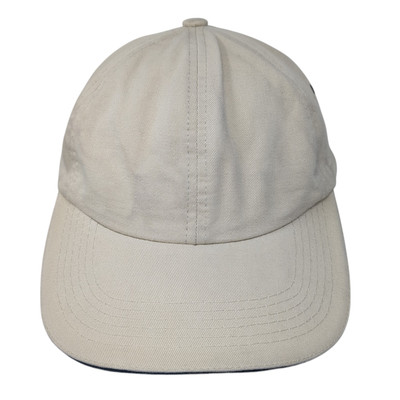 T.C & B Slideback Hat Beige One Size Solid Adjustable Blank Outdoor