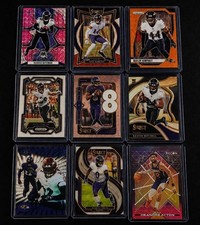 Baltimore Ravens 9 Card Lot Select Prizm Mosaic Rookie Lamar Jackson