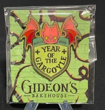 Gideon's Bakehouse Yule Edition Year of the Gargoyle Pin 5th Anniversary Limited
