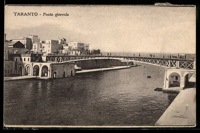 Ansichtskarte Taranto, Ponte girevole 