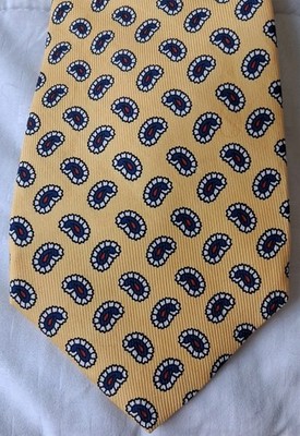  Robert Talbott Tie 100% Handsewn Silk Made in USA Ivy League Paisley Nordstrom